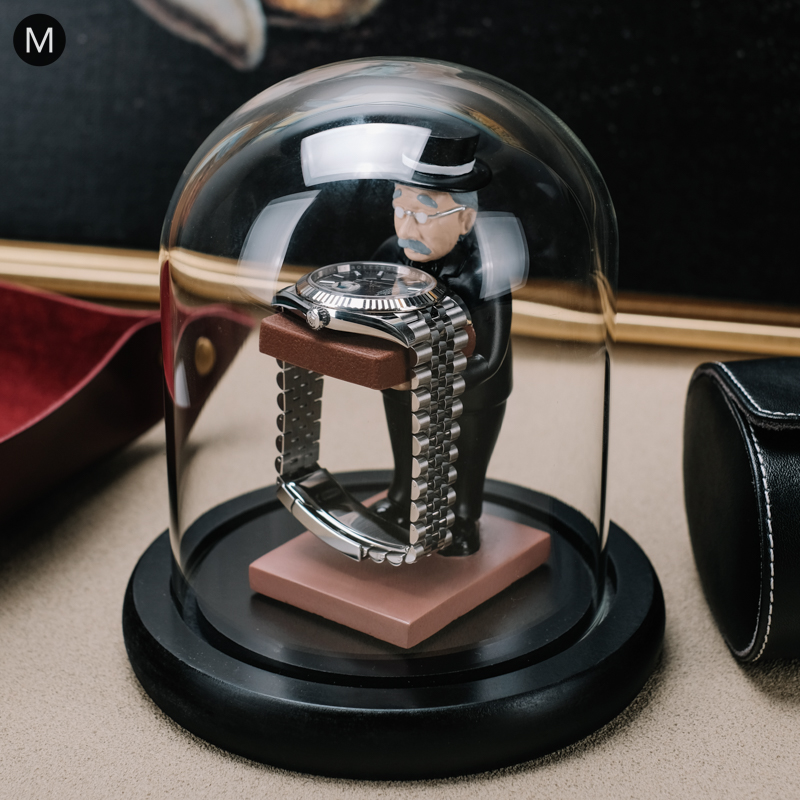 Table Watch Luxury - 豪華なビンテージスタイルの時計ホルダー,オーガナイザー,ジュエリー,機械式収納棚,ディスプレイ,プレキシガラス