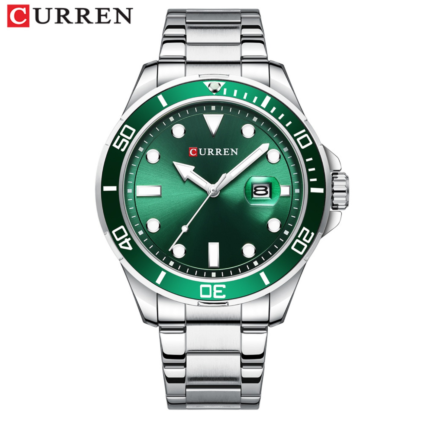 CURREN ニューグリーンウォーターゴーストシリーズブラン - Luxury Watch Brand のレビューと価格
