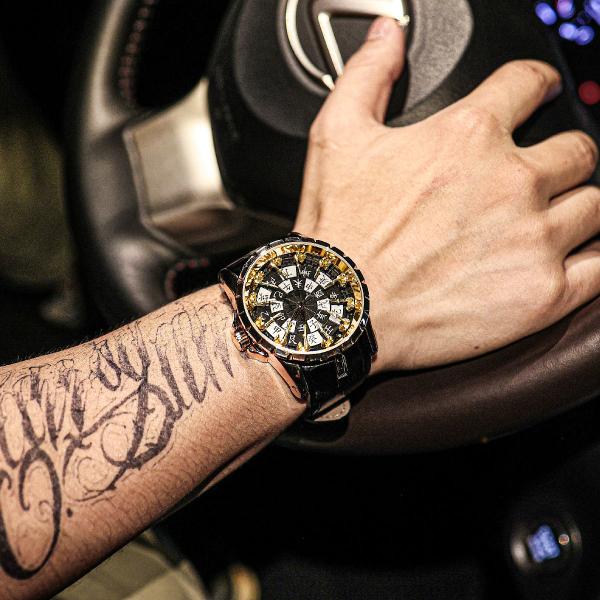 新しい高級ラウンドテーブルナイトシリーズ腕時計、十二支のサイ - Table Watch Luxury のレビューと価格