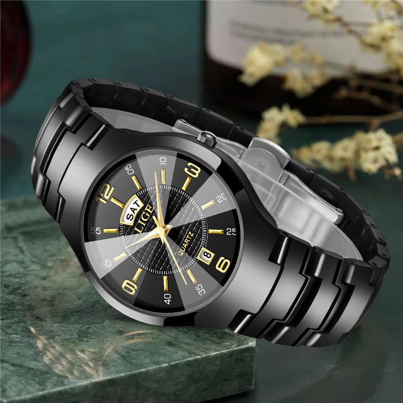 LIGE ファッションエレガントな女性の腕時計高級セラミック - Luxury Watch Dial のレビューと価格