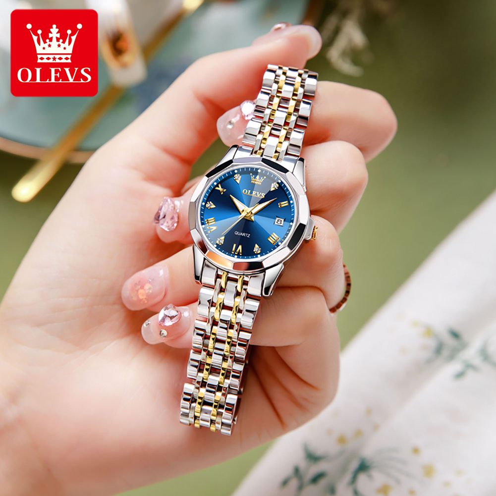 OLEVS 9931 オリジナル レディース腕時計 高品質  - Luxury Watch Girl のレビューと価格