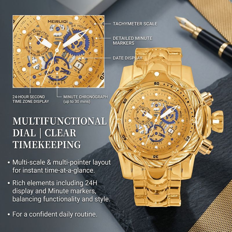 1個入りのおしゃれで個性的な中空機械式クロノグラフ腕時計 - Luxury Watch Hublot のレビューと価格