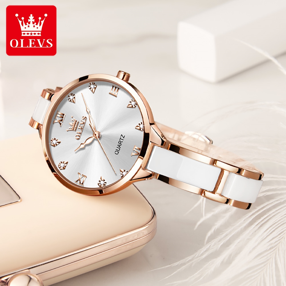 OLEVS 5872 レディース腕時計 クォーツ 防水腕時計 - Luxury Watch Brand のレビューと価格