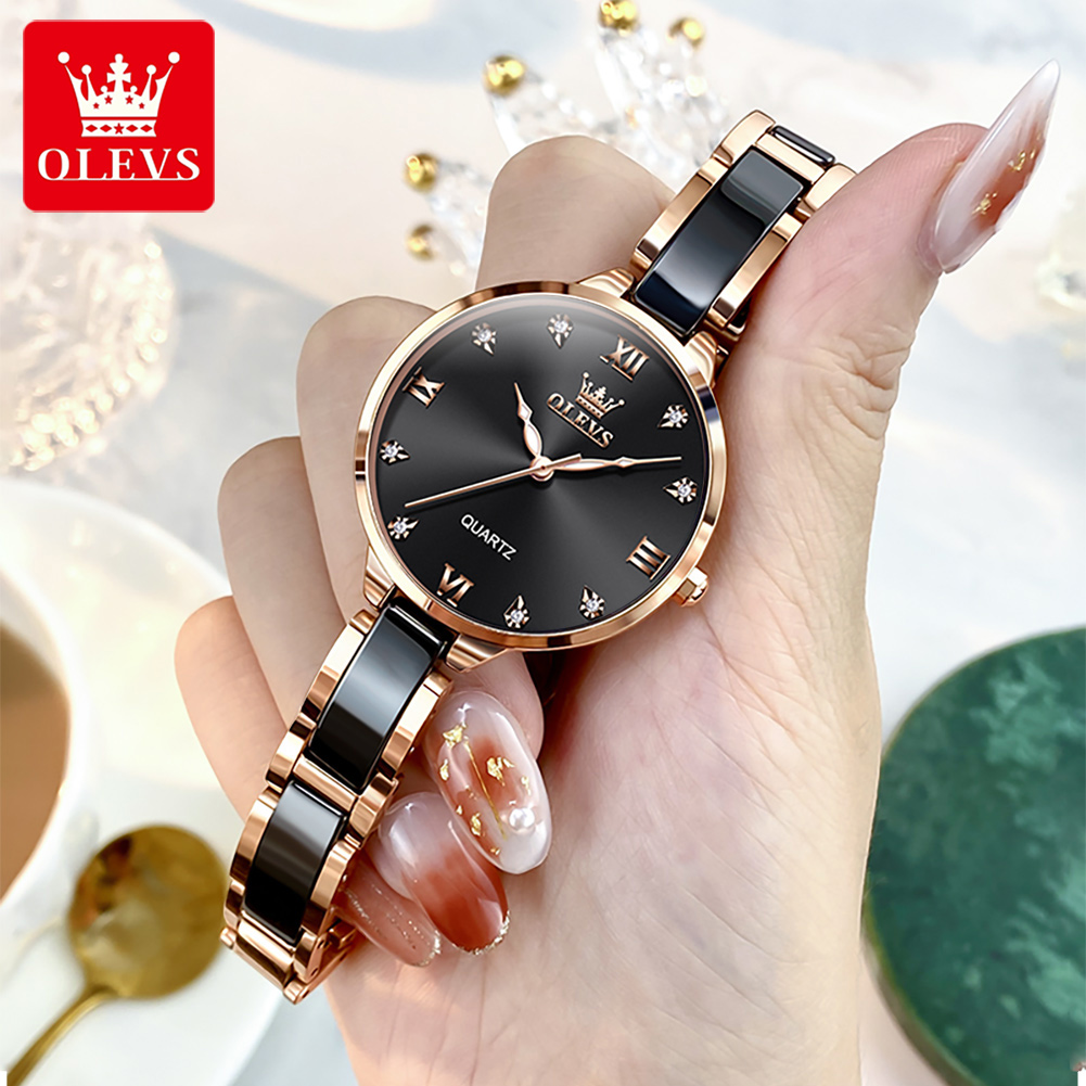 OLEVS 5872 レディース腕時計 クォーツ 防水腕時計 - Luxury Watch Brand のレビューと価格