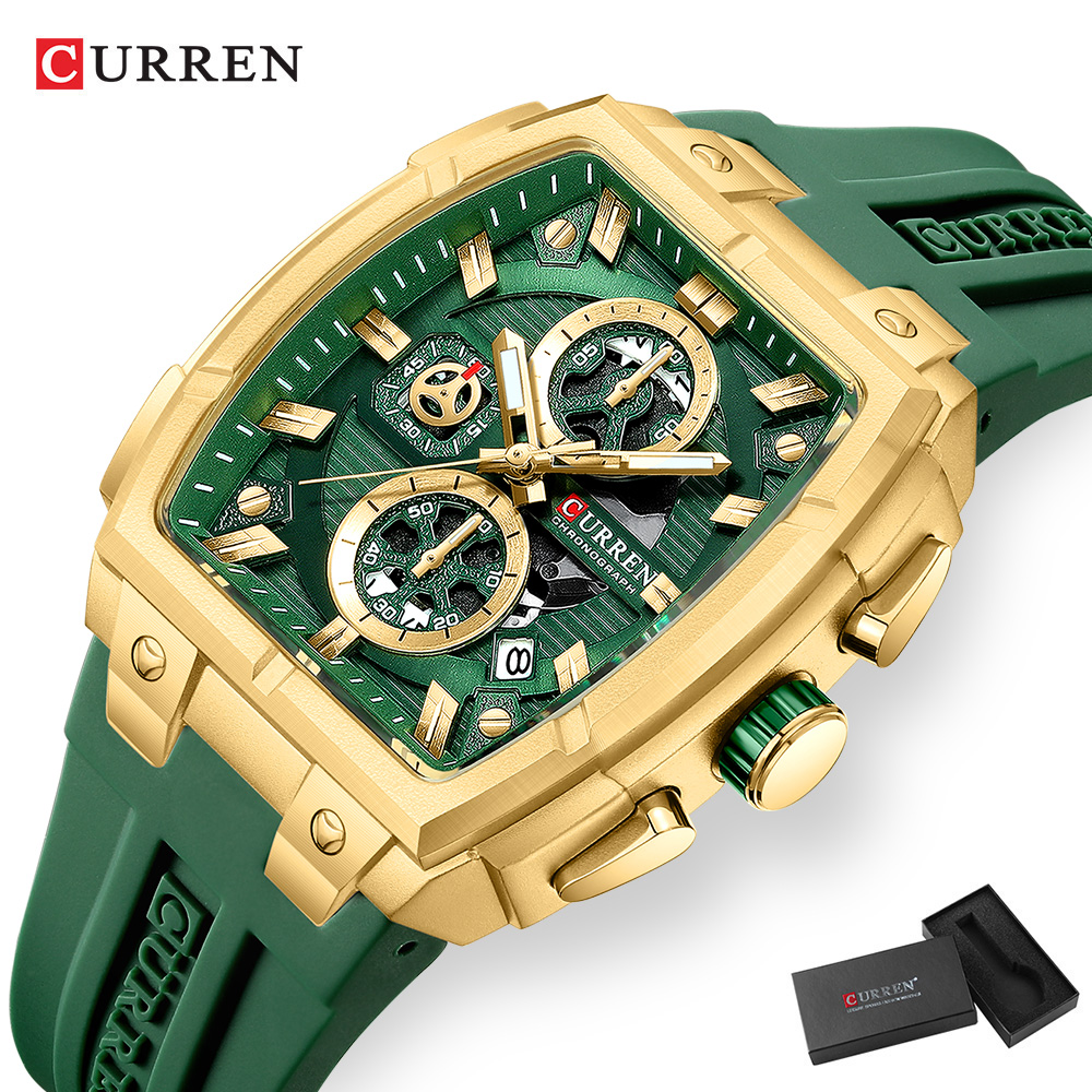 CURREN 高級ヴィンテージ腕時計 メンズ スポーツ クロ - Luxury Watch Deals のレビューと価格