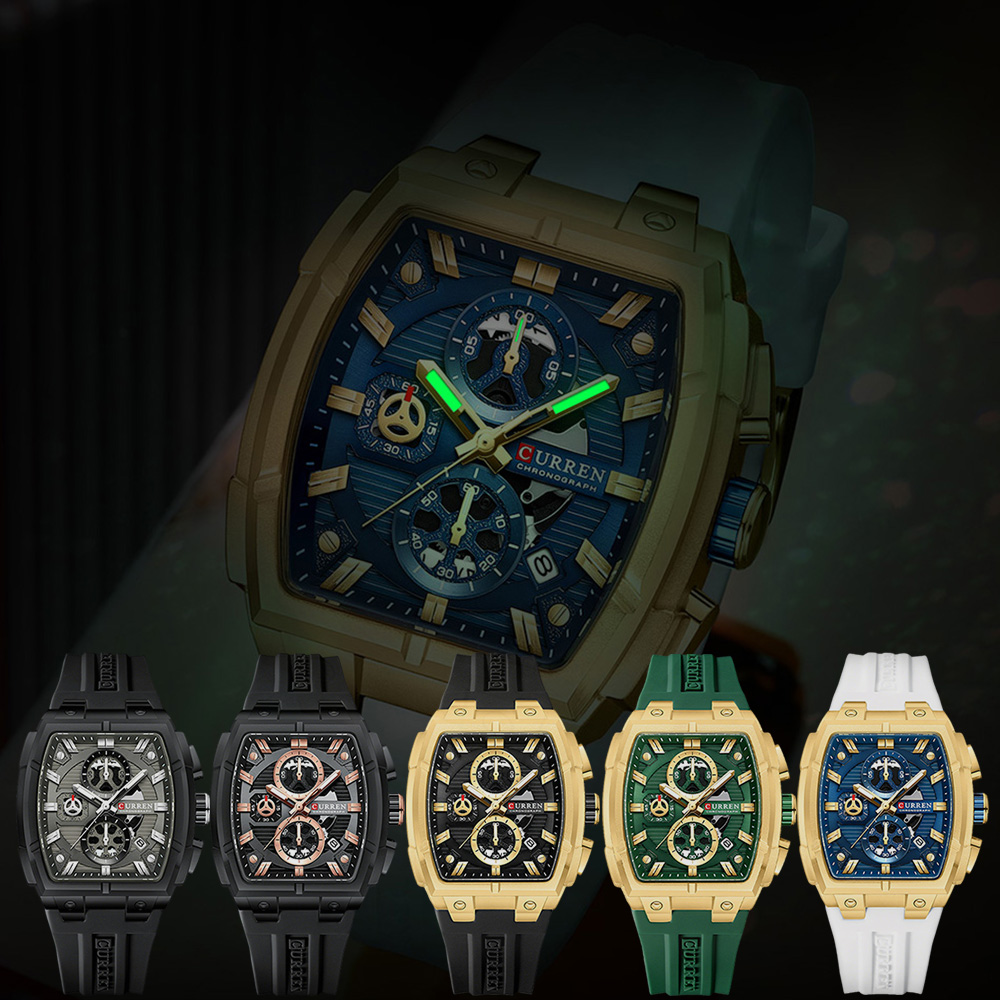 CURREN 高級ヴィンテージ腕時計 メンズ スポーツ クロ - Luxury Watch Deals のレビューと価格