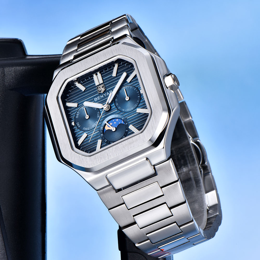 BENYAR 新しい 37 ミリメートルメンズ腕時計トップブ - Luxury Watch Brand のレビューと価格