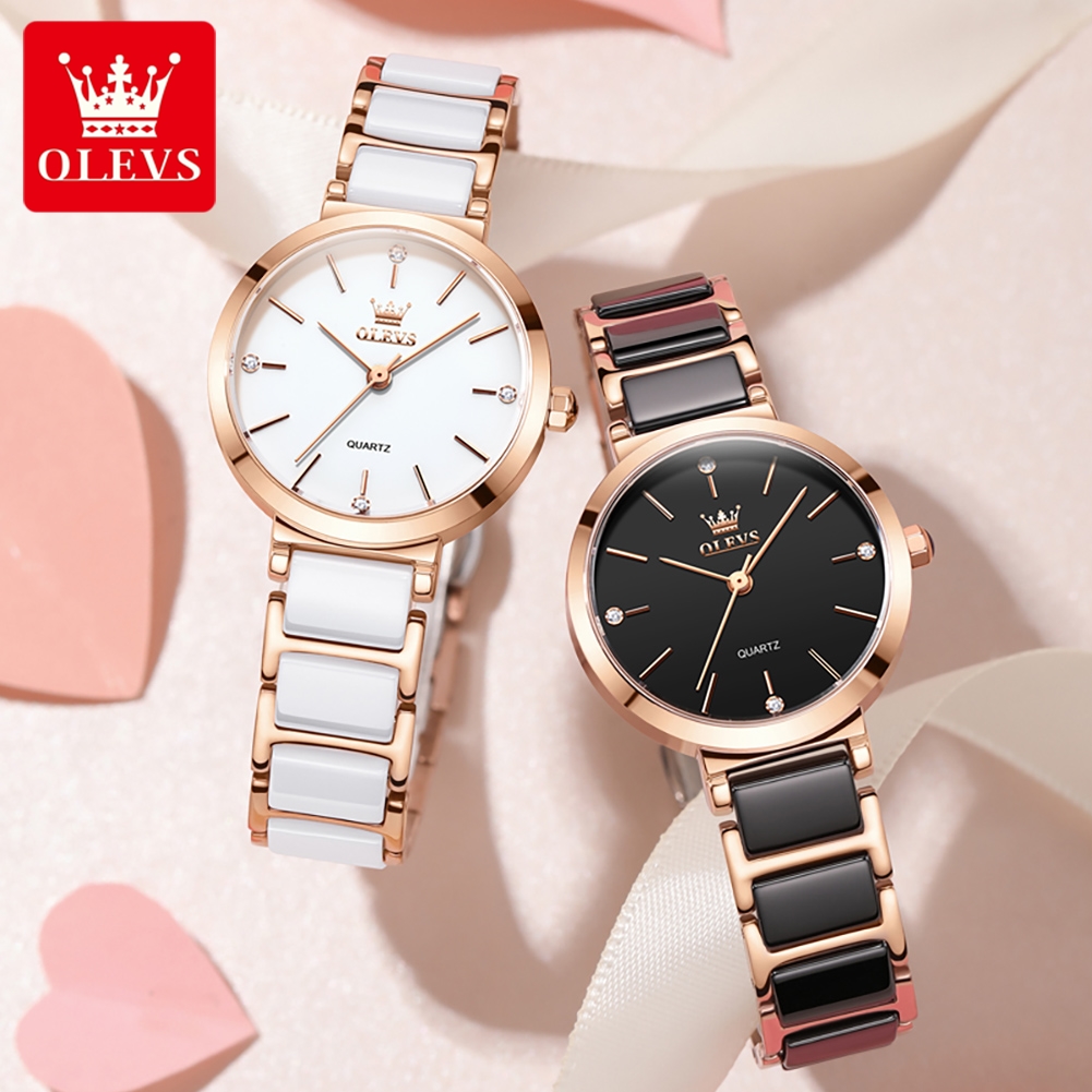 OLEVSレディース腕時計5877高級エレガントクォーツ腕時 - Luxury Watch Girl のレビューと価格