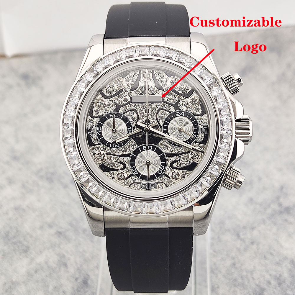 39mm メンズ腕時計 VK63 ムーブメント クォーツ ク - Luxury Watch Dial のレビューと価格