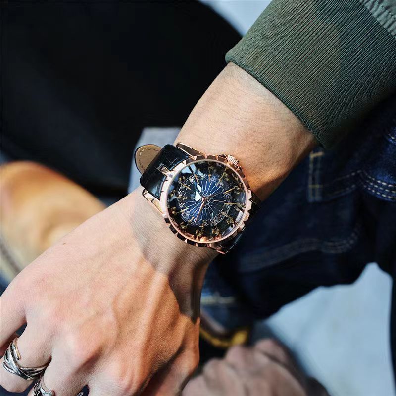 ラグジュアリーメンズワームホールコンセプトウォッチ、ラウンド - Table Watch Luxury のレビューと価格