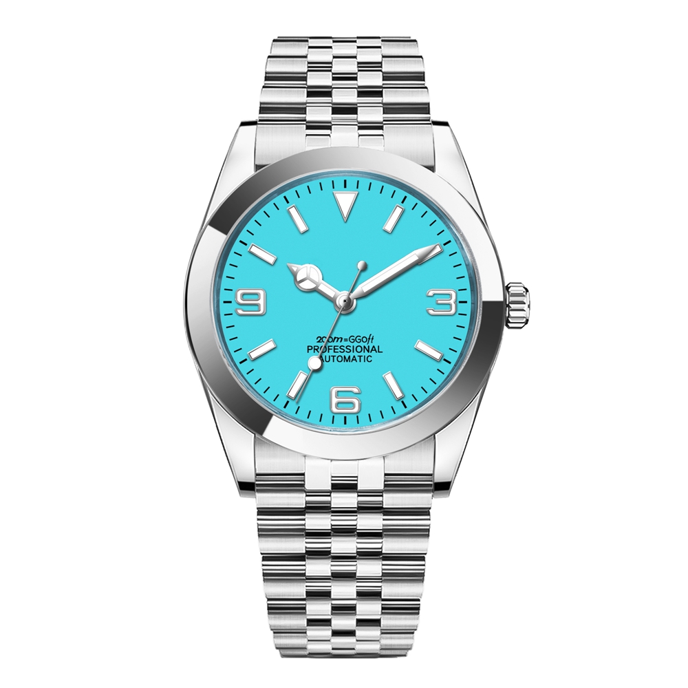 カスタムロゴ高級 NH35 腕時計女性男性腕時計 36 ミリ - Luxury Watch Logo のレビューと価格