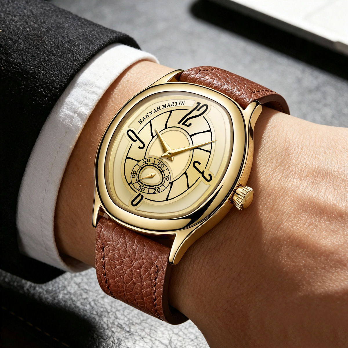 HANNAH MARTIN 腕時計 ファッション レザー 4 - Luxury Watch Brand のレビューと価格