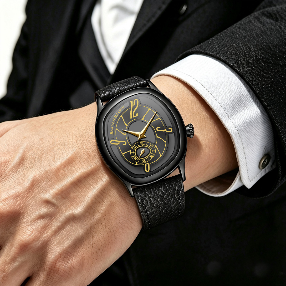 HANNAH MARTIN 腕時計 ファッション レザー 4 - Luxury Watch Brand のレビューと価格