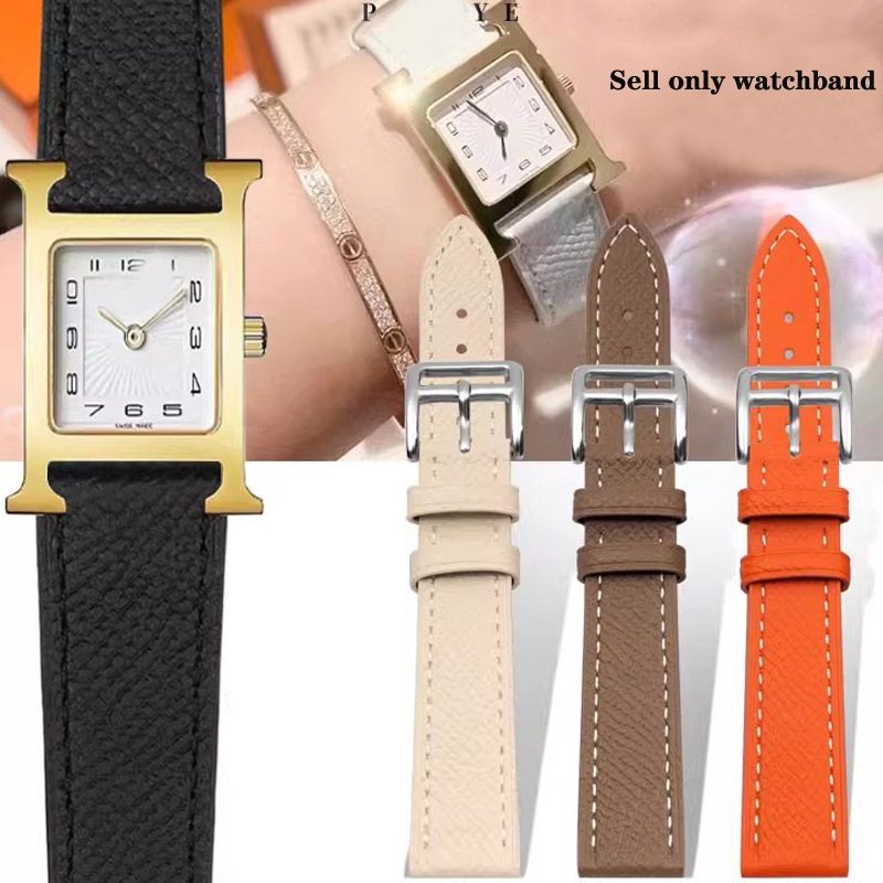 時計の本革ストラップはエルメスに適しています 14mm 16 - Luxury Watch Hermes のレビューと価格