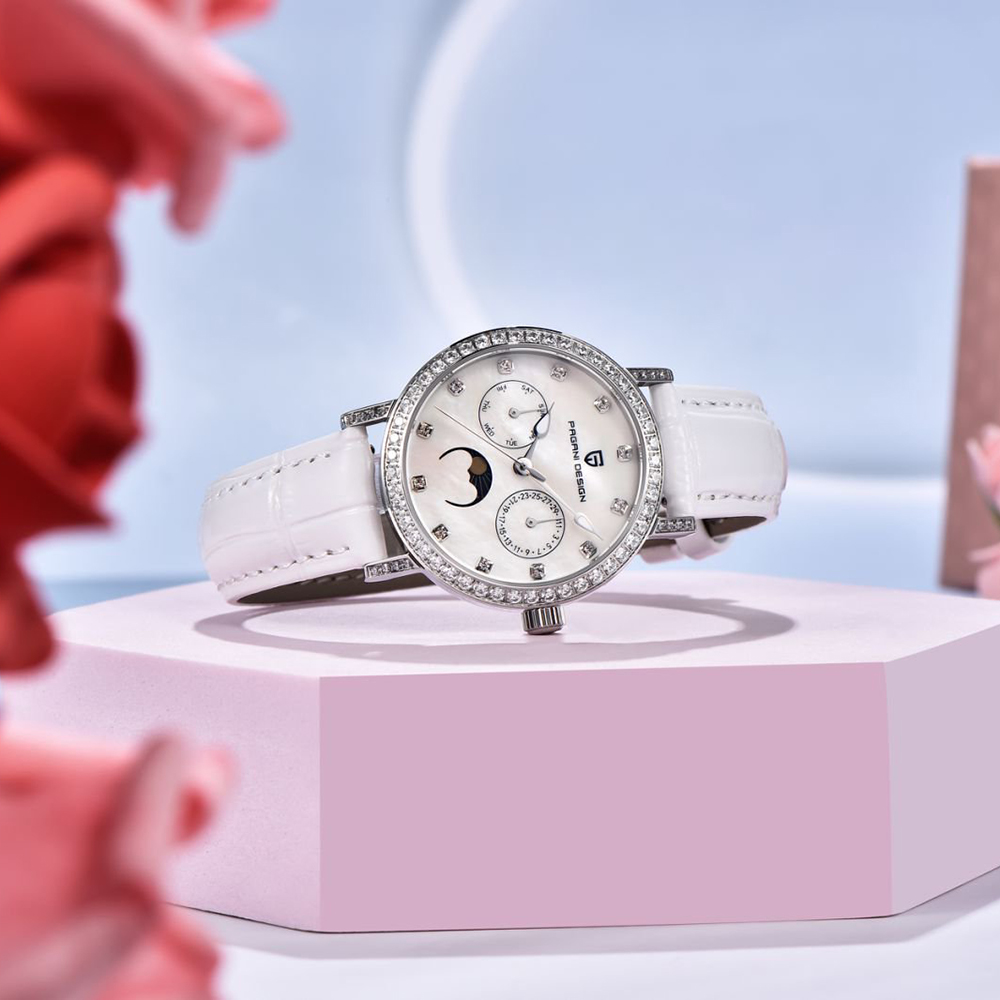 パガーニデザイン女性クォーツ時計モップダイヤルダイヤモンドベ - Luxury Watch Dial のレビューと価格