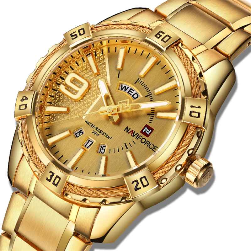 NAVIFORCE 高級ブランドメンズ腕時計オリジナルファッ - Luxury Watch Hublot のレビューと価格