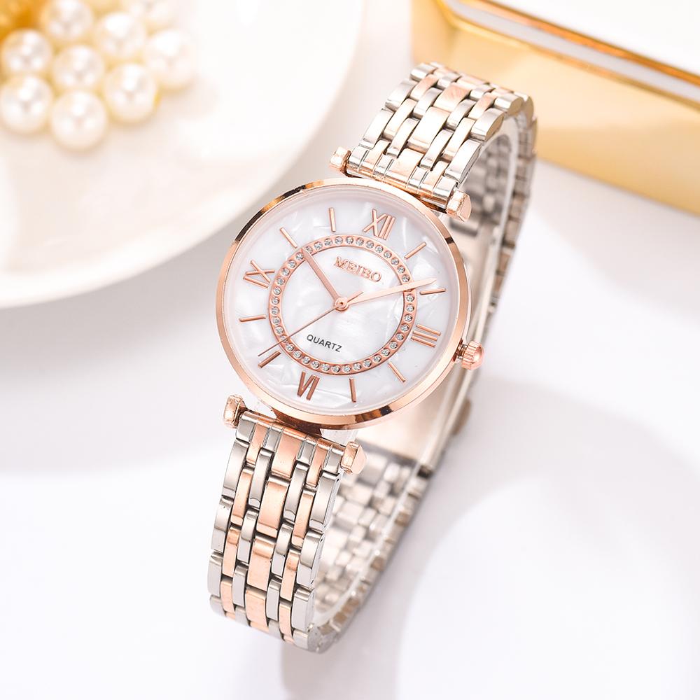 高級クリスタル女性ブレスレット腕時計トップブランドのファッシ - Luxury Watch Girl のレビューと価格