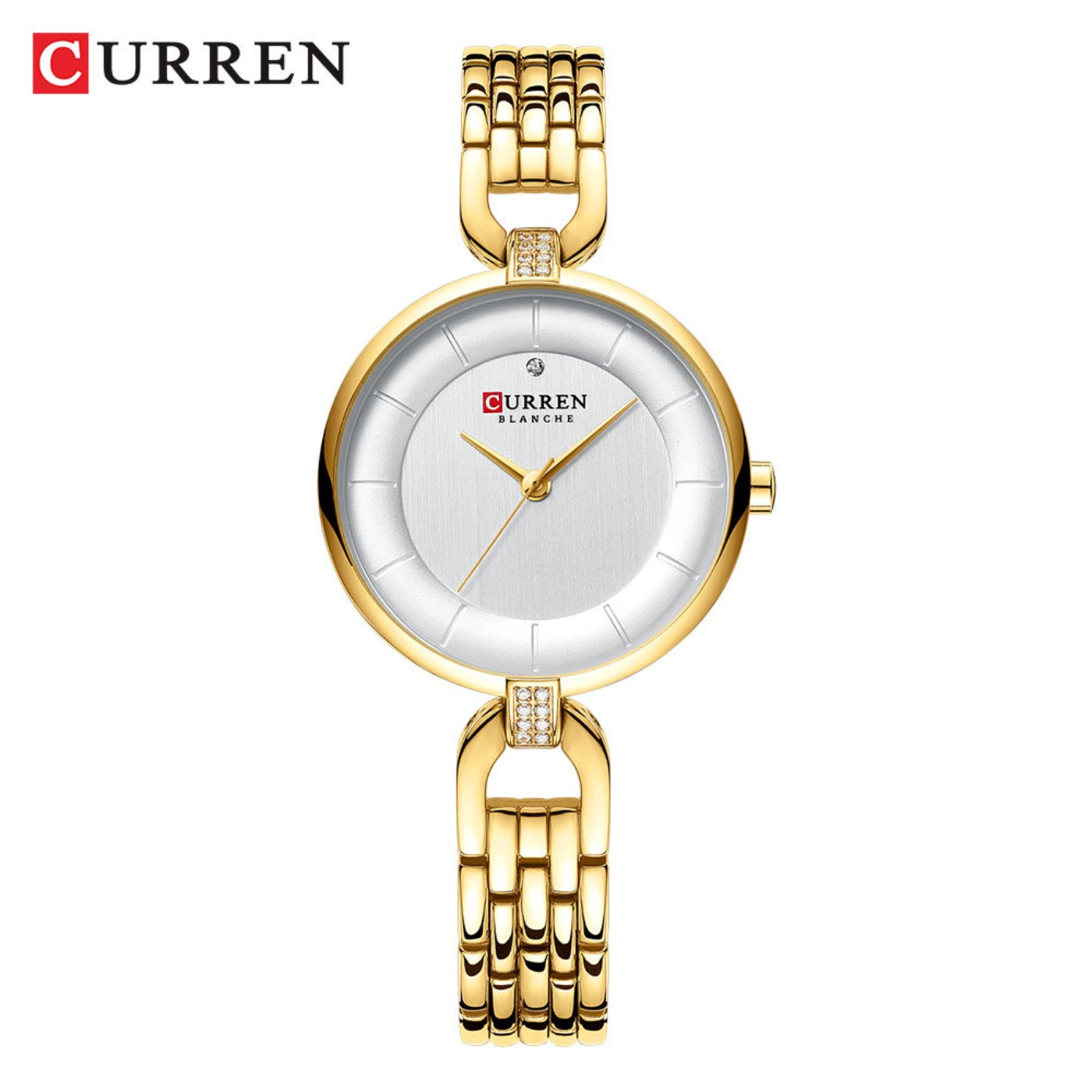 女性腕時計 CURREN 高級ブランドファッションカジュアル - Luxury Watch Girl のレビューと価格