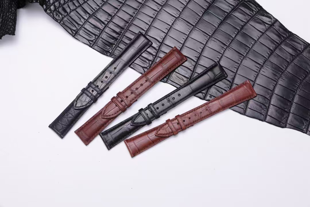 100%本物の本物のワニの腹皮トップレベルの高級品質ワニ皮時 - Luxury Watch Levels のレビューと価格