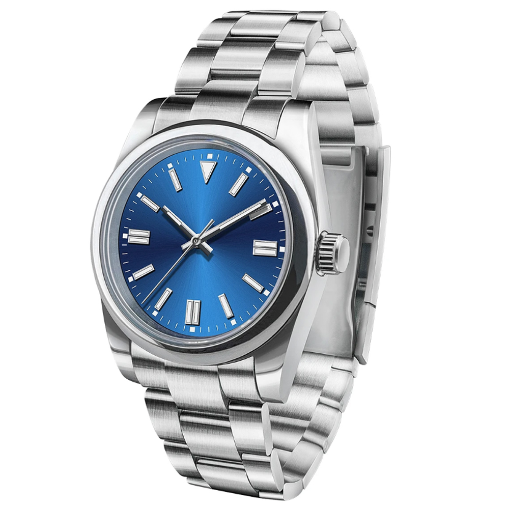 カスタムロゴメンズ腕時計サファイア高級NH35/ミヨタ自動機 - Luxury Watch Logo のレビューと価格