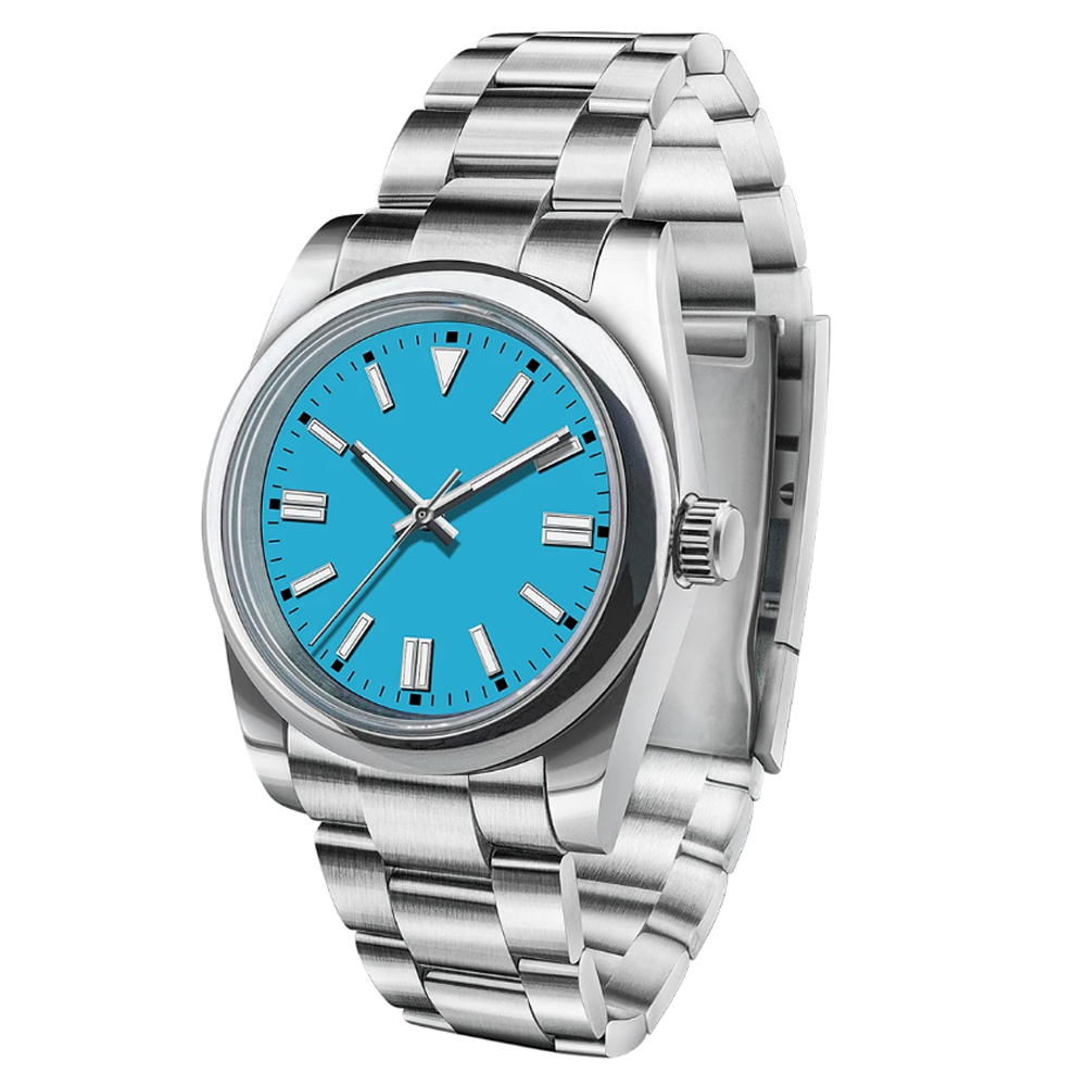 カスタムロゴメンズ腕時計サファイア高級NH35/ミヨタ自動機 - Luxury Watch Logo のレビューと価格