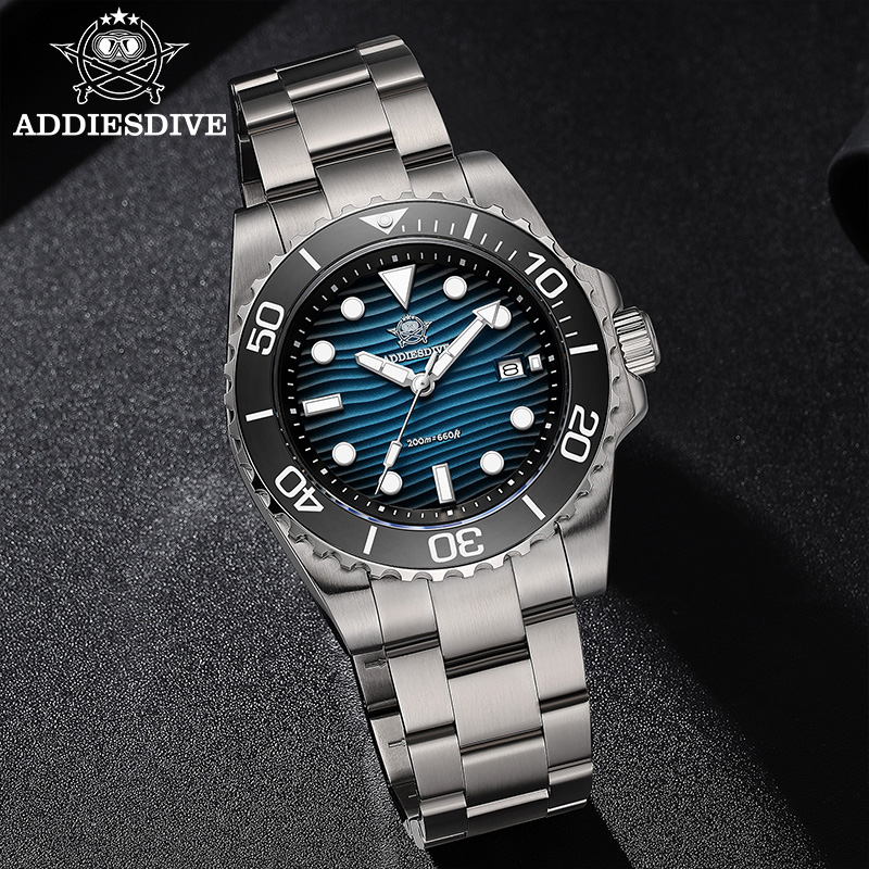 ADDIESDIVE メンズ 2115 クォーツ時計 サンド - Luxury Watch Dial のレビューと価格