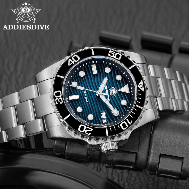 ADDIESDIVE メンズ 2115 クォーツ時計 サンド - Luxury Watch Dial のレビューと価格